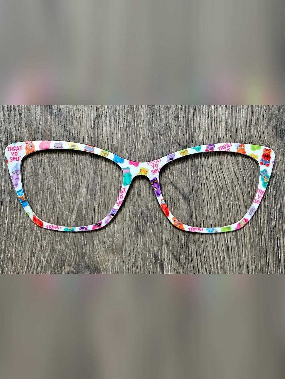 PAIR EYEWEAR WANDA TOPPER Treat Yo' Self Gummy Bears NEW Magnetic Eyeglass Top